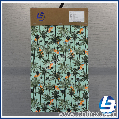 OBL20-3061 Polyester peach skin fabric for beach pants